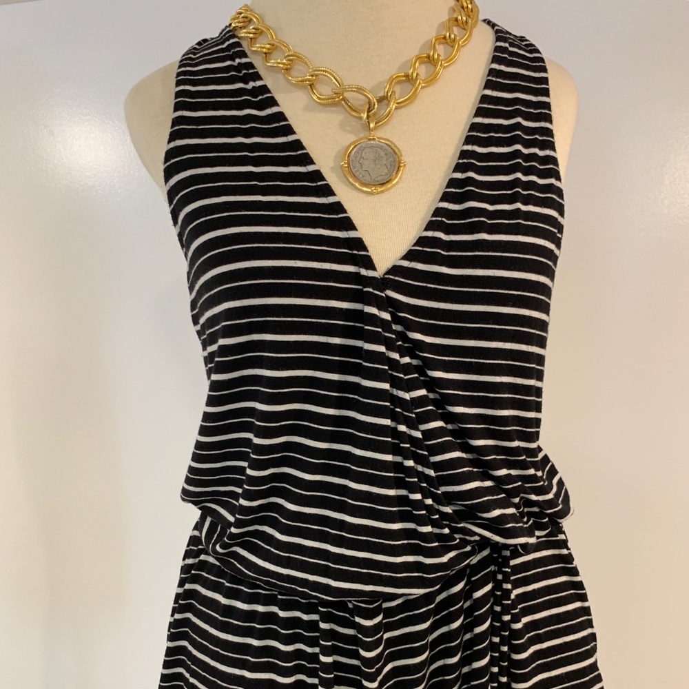 A&E Black & White Romper